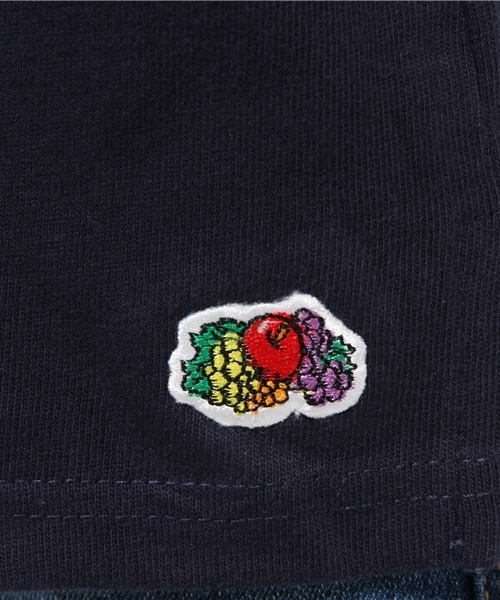 FRUIT OF THE LOOM（フルーツオブザルーム）の「【FRUIT OF THE LOOM】フルーツコラボポケットTee（Tシャツ/カットソー・レディース・グレー/ホワイト/ネイビー・FREE）」の10枚目の写真