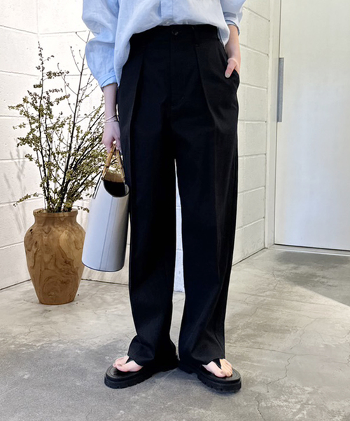 Plage  CHINO ワイド テーパード パンツ plage（プラージュ）の「CHINO ワイド テーパード パンツ