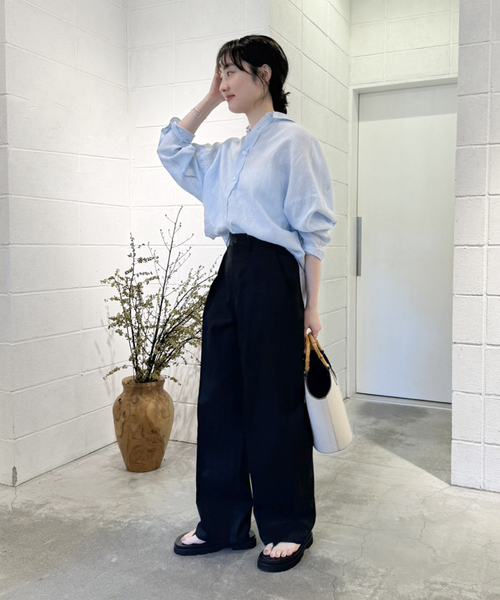 Plage  CHINO ワイド テーパード パンツ plage（プラージュ）の「CHINO ワイド テーパード パンツ