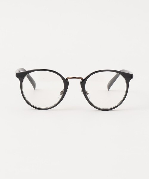 green label relaxing（グリーンレーベルリラクシング）の「GLR ボストン  ファッション用グラス（メガネ・メンズ・ブラック/その他1/その他2/ダークグレー・FREE）」の2枚目の写真