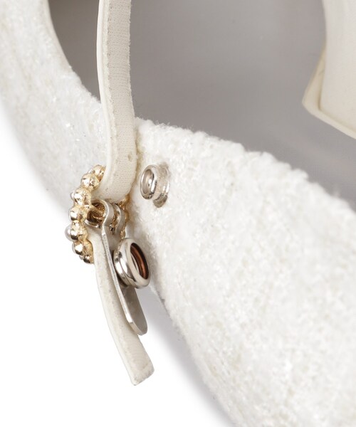 ESPERANZA（エスペランサ）の「スクエアトゥプラットフォームパンプス 結婚式二次会 パーティー24SS（パンプス・レディース・グレー系4/アイボリー系2/ブラック系4・23.5cm/23.0cm/22.5cm/22.0cm/24.5cm/24.0cm）」の21枚目の写真