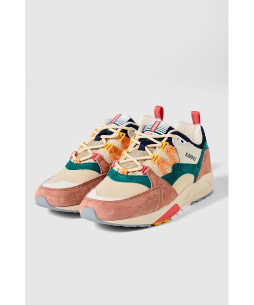 KARHU（カルフ）の「KARHU FUSION2.0  / フュージョン 2024SS（スニーカー・レディース・ブラウン/ピンク/ブルー・6/7/5）」の2枚目の写真