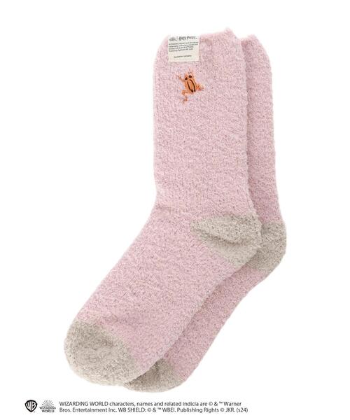 Green Parks(グリーンパークス)の「ハリーポッター/ワンポイントルームソックス(その他小物・レディース・アイボリー/ベージュ/ライトグレー/ピンク・FREE)」の11枚目の写真
