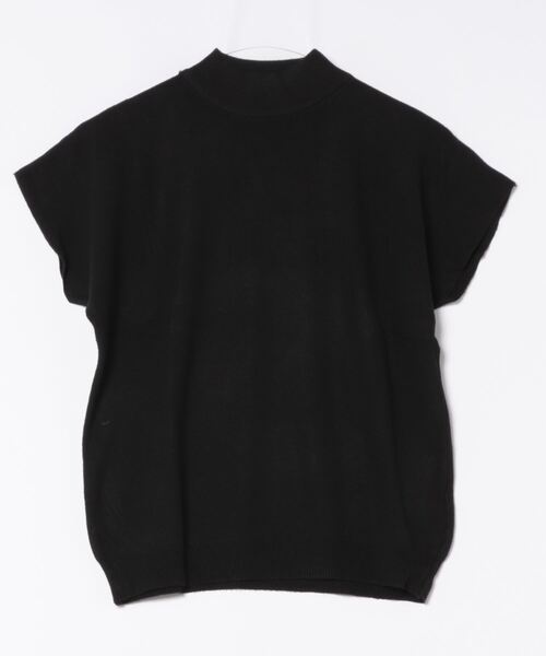 H.TOKYO(エイチトウキョウ)の「フレンチスリーブ モックネックニット(ニット/セーター・レディース・ベージュ/レッド/ホワイト/ブラック/グレー・FREE)」の8枚目の写真