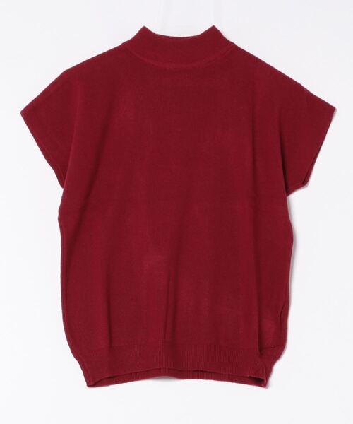 H.TOKYO(エイチトウキョウ)の「フレンチスリーブ モックネックニット(ニット/セーター・レディース・ベージュ/レッド/ホワイト/ブラック/グレー・FREE)」の15枚目の写真