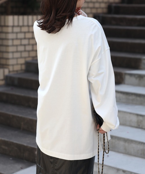 トップス Bonjour Bonjour Sagan tシャツ パフスリーブニットトップス レディース