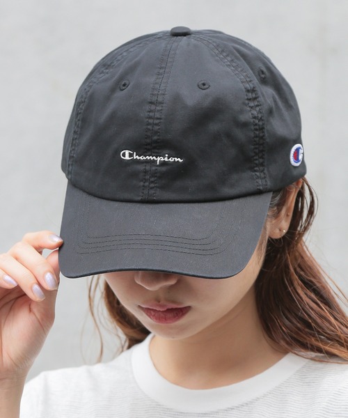 Champion(チャンピオン)の「【Champion】ウォッシュツイルハイキャップ 181-0062(キャップ・メンズ・ブラック/アイボリー/ベージュ/ミント・FREE)」の3枚目の写真
