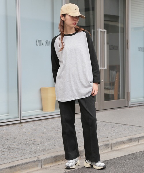 Champion(チャンピオン)の「【Champion】ウォッシュツイルハイキャップ 181-0062(キャップ・メンズ・ブラック/アイボリー/ベージュ/ミント・FREE)」の7枚目の写真