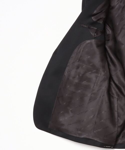 ジョン ローレンス サリバンWOOL SATIN SPENCER JACKET Wool satin spencer jacket