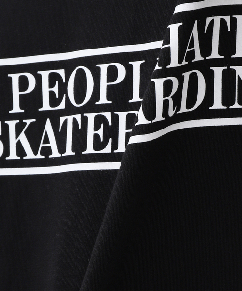 TIGHTBOOTH PRODUCTION(タイトブースプロダクション)の「TBPR / タイトブースプロダクション PEOPLE HATE SKATE Tシャツ(Tシャツ/カットソー・メンズ・ホワイト/ブラック・MEDIUM/LARGE)」の10枚目の写真