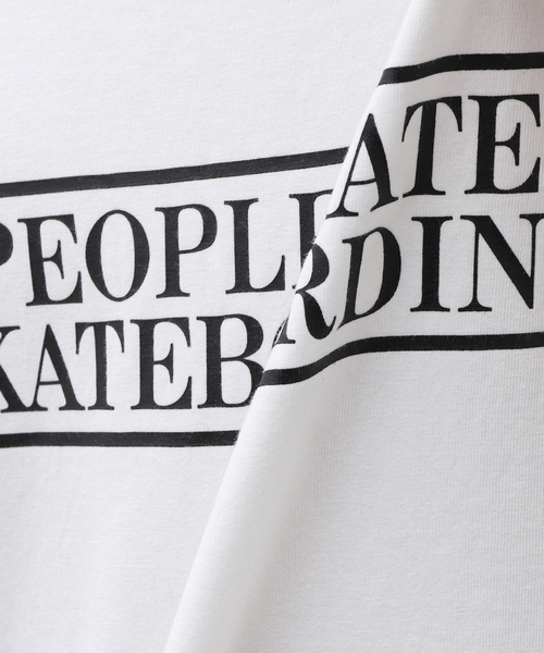 TIGHTBOOTH PRODUCTION(タイトブースプロダクション)の「TBPR / タイトブースプロダクション PEOPLE HATE SKATE Tシャツ(Tシャツ/カットソー・メンズ・ホワイト/ブラック・MEDIUM/LARGE)」の11枚目の写真