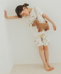 ジェラートピケ　【ヒラノトシユキ】DOG柄ロングパンツ　わんちゃん　ズボン 楽天市場】gelato pique ジェラートピケ ヒラノトシユキ DOG