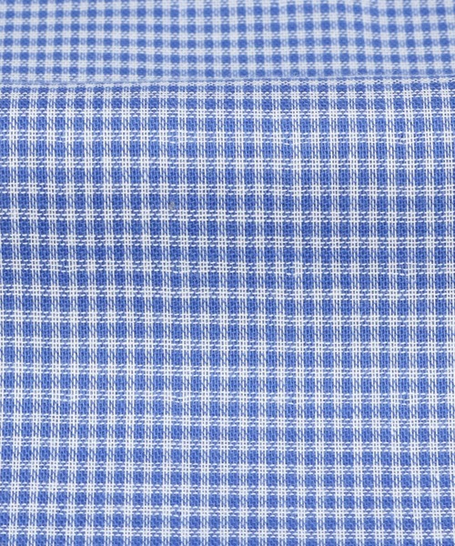 Pitta Re:)（ピッタリ）の「【Pitta Re:)】ふわっとガーゼシャツ 七分袖 綿100% レディースカジュアルシャツ（シャツ/ブラウス・レディース・スカイブルー・LL/L/M/S）」の2枚目の写真