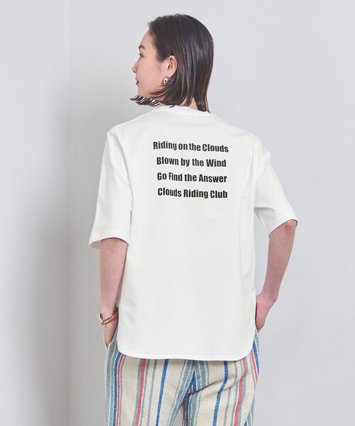 SACRA サクラ ユナイテッド ロングスリーブTシャツ プリント入り