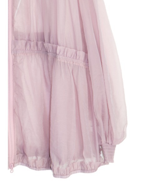 AMAIL(アマイル)の「Angel eary blouson(ブルゾン・レディース・グレイッシュベージュ/ピンク・FREE)」の16枚目の写真