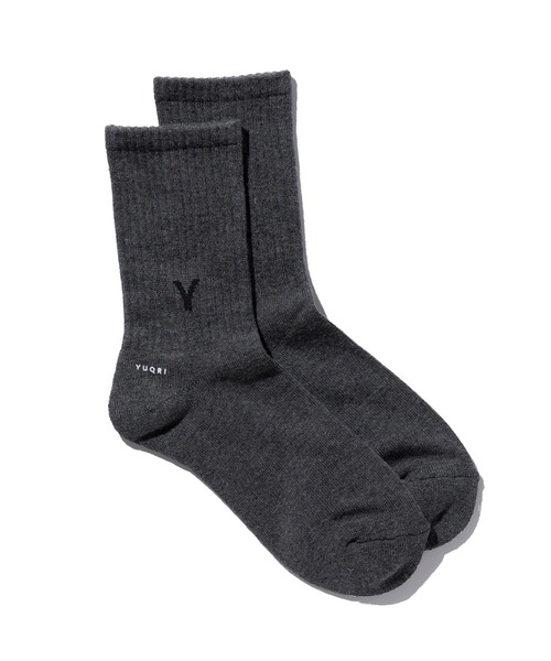 YUQRI（ユクリ）の「【YUQRI】first step（ソックス/靴下・メンズ・ネイビー/ベージュ/イエロー/ホワイト/レッド/ブラック/オリーブ/グレー/チャコールグレー/オレンジ/サンドベージュ/ダークネイビー/レッド系その他/グリーン/ダークブラウン・S/M/L）」の3枚目の写真