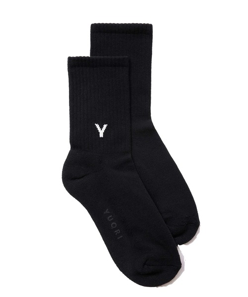 YUQRI（ユクリ）の「【YUQRI】first step（ソックス/靴下・メンズ・ネイビー/ベージュ/イエロー/ホワイト/レッド/ブラック/オリーブ/グレー/チャコールグレー/オレンジ/サンドベージュ/ダークネイビー/レッド系その他/グリーン/ダークブラウン・S/M/L）」の2枚目の写真