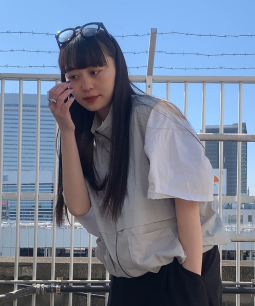 JEANASIS（ジーナシス）の「【ZOZO限定】メッシュキリカエナイロン