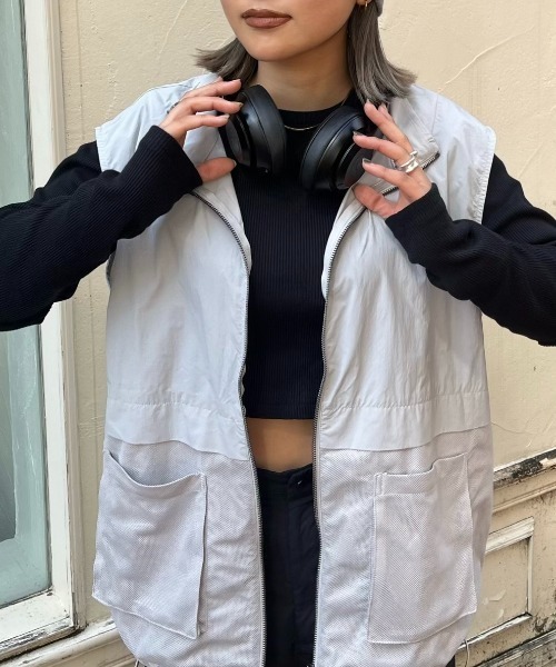 JEANASIS（ジーナシス）の「【ZOZO限定】メッシュキリカエナイロン