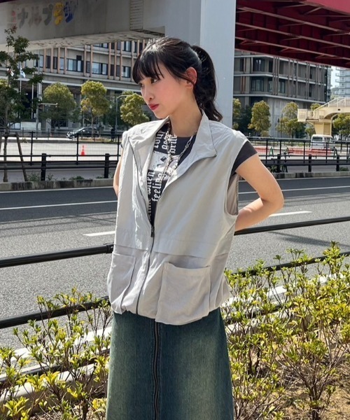 ベストフォークコレクション JEANASIS（ジーナシス）の「【ZOZO限定】メッシュキリカエナイロン