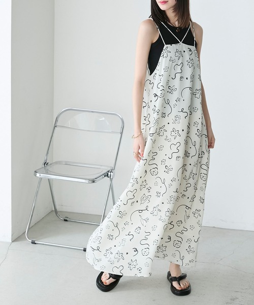 ♡新品未使用　ハロッズ花柄ワンピース♡フォクシー　ルネ　エムズグレーシー エムズグレイシー 花柄ワンピース シフォンワンピース ピンク 膝