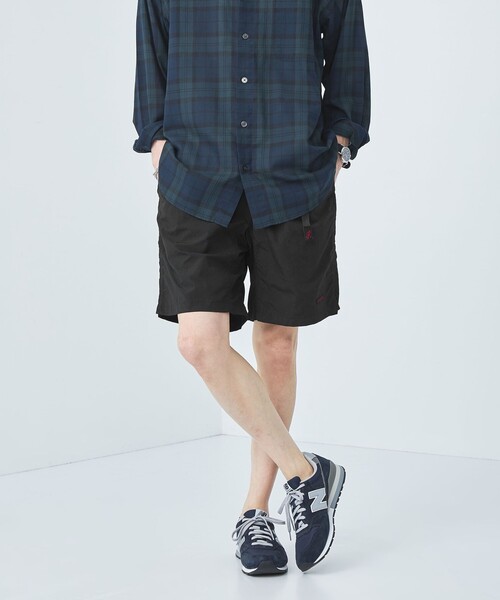 Gramicci＞ナイロンパッカブルGショーツ ショートパンツ グラミチ　Ｌ　ナイロン　パッカブル　ショートパンツ