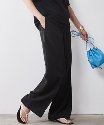 【販売終了】＜大きいサイズ＞リラックスワイドパンツ シックスタイル