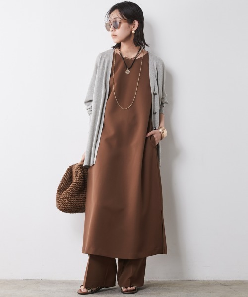 CHIC STYLE（シックスタイル）の「【販売終了】＜大きいサイズ＞リラックスワイドパンツ シックスタイル（その他パンツ・レディース・ブラック/ブラウン・5L/4L/3L/LL/L）」の20枚目の写真