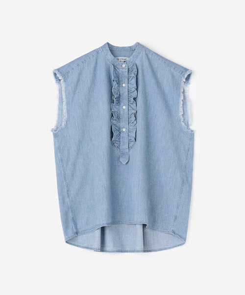 Bshop（ビショップ）の「SoSUE | フリルプルオーバーブラウス WOMEN 