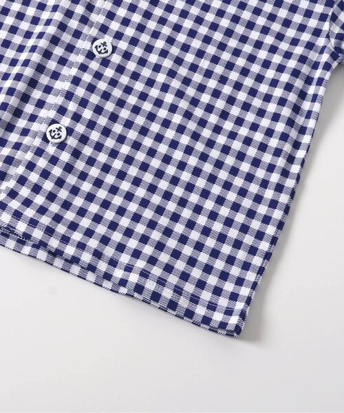 apres les cours（アプレレクール）の「【吸水速乾・接触冷感】セーラーカラーセットアップ（セットアップ・キッズ・チェック/ネイビー・80/90/100/110/120/130）」の12枚目の写真