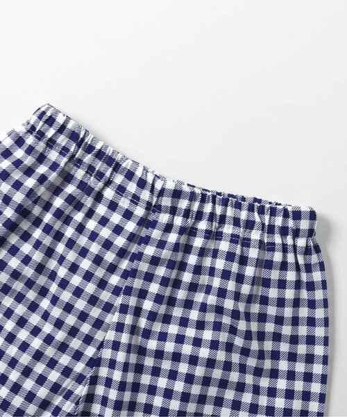 apres les cours（アプレレクール）の「【吸水速乾・接触冷感】セーラーカラーセットアップ（セットアップ・キッズ・チェック/ネイビー・80/90/100/110/120/130）」の13枚目の写真