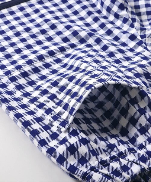 apres les cours（アプレレクール）の「【吸水速乾・接触冷感】セーラーカラーセットアップ（セットアップ・キッズ・チェック/ネイビー・80/90/100/110/120/130）」の15枚目の写真