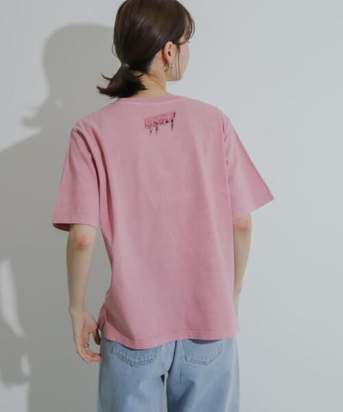 Tシャツ(半袖/袖なし) goodnight5tore GN041 t-shirt rogo-pink 半袖ドライTシャツ | 激安靴の通販 ヒラキ公式サイト