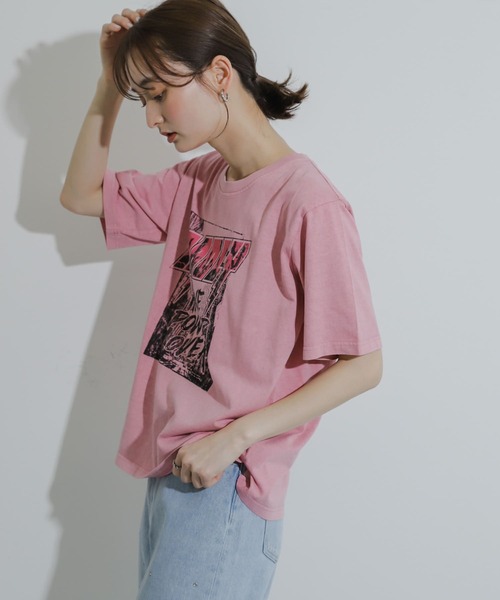 セール】グラフィックバンドTシャツ(半袖)（Tシャツ/カットソー