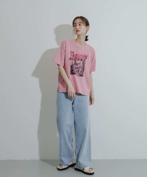 セール】グラフィックバンドTシャツ(半袖)（Tシャツ/カットソー