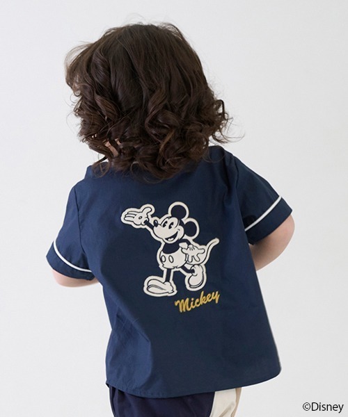 セール】【Disney】ベースボールシャツ（シャツ/ブラウス）｜petit