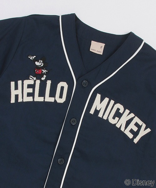 セール】【Disney】ベースボールシャツ（シャツ/ブラウス）｜petit
