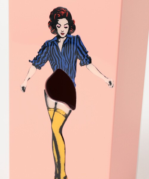 bpr BEAMS（ビーピーアール ビームス ）の「SPEXTRUM / Tissue UP Girl ティッシュ ケース（インテリア雑貨・メンズ・ピンク/ミント/パープル/サックスブルー/ベージュ/レッド系その他2・ONE SIZE）」の7枚目の写真