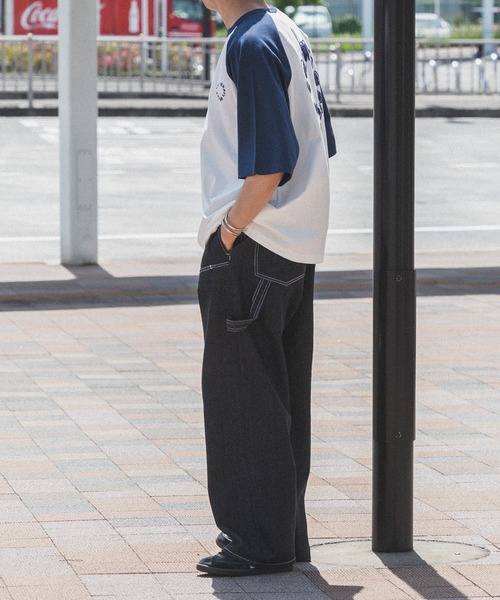 kutir（クティール）の「サガラサークルロゴラグランT（Tシャツ/カットソー・メンズ・ブラック/レッド系/ネイビー系/ホワイト/ブラック系・MEDIUM/LARGE）」の11枚目の写真