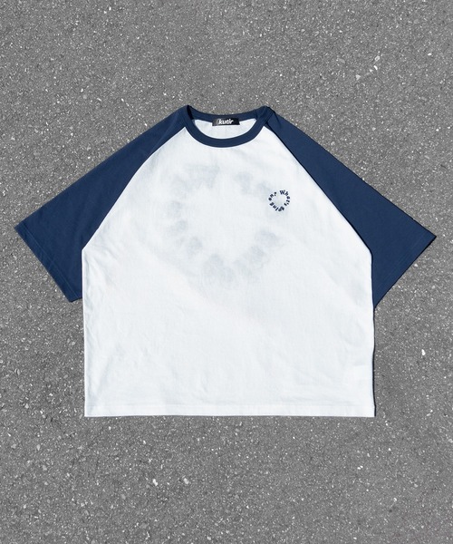 kutir（クティール）の「サガラサークルロゴラグランT（Tシャツ/カットソー・メンズ・ブラック/レッド系/ネイビー系/ホワイト/ブラック系・MEDIUM/LARGE）」の15枚目の写真