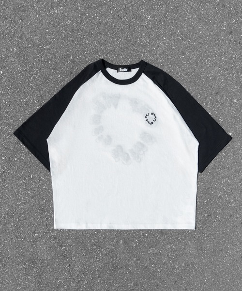 kutir（クティール）の「サガラサークルロゴラグランT（Tシャツ/カットソー・メンズ・ブラック/レッド系/ネイビー系/ホワイト/ブラック系・MEDIUM/LARGE）」の12枚目の写真