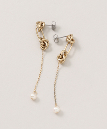 【RDS*JUNCO PARIS/リアルデザインサイト*ジュンコパリ】long chain pierced