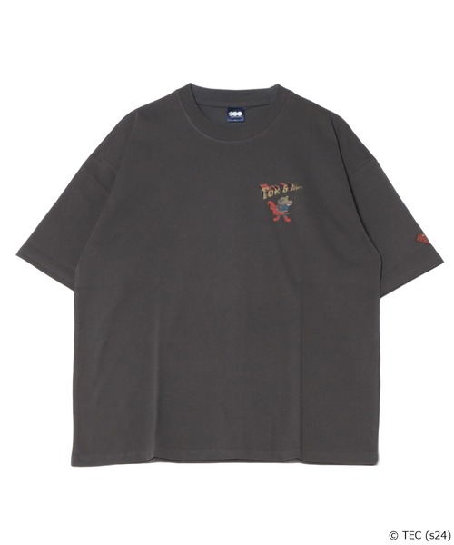 Tom&Jerry(トムアンドジェリー)の「【公式】トムとジェリー 天竺ピグメント風半袖Tシャツ(メンズ)(Tシャツ/カットソー・メンズ・C/A/B/D・M/L)」の2枚目の写真