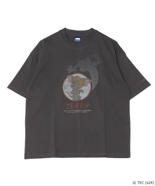 Tom&Jerry(トムアンドジェリー)の「【公式】トムとジェリー 天竺ピグメント風半袖Tシャツ(メンズ)(Tシャツ/カットソー・メンズ・C/A/B/D・M/L)」の4枚目の写真