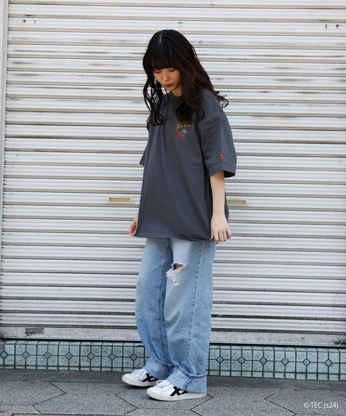 Tom&Jerry(トムアンドジェリー)の「【公式】トムとジェリー 天竺ピグメント風半袖Tシャツ(メンズ)(Tシャツ/カットソー・メンズ・C/A/B/D・M/L)」の14枚目の写真