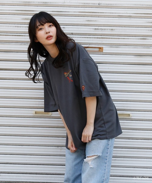 Tom&Jerry(トムアンドジェリー)の「【公式】トムとジェリー 天竺ピグメント風半袖Tシャツ(メンズ)(Tシャツ/カットソー・メンズ・C/A/B/D・M/L)」の15枚目の写真