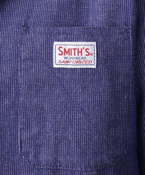coen(コーエン)の「SMITH別注ピケショップコート(その他アウター・メンズ・ブラック/コバルトブルー・SMALL/MEDIUM/LARGE/X-LARGE)」の8枚目の写真
