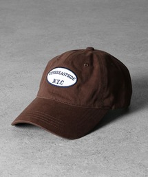 ZIP FIVE | NYCオーバルロゴ バックベルト付き コットン キャップ(キャップ)