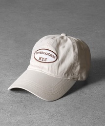 ZIP FIVE（ジップファイブ）の「NYCオーバルロゴ バックベルト付き コットン キャップ（キャップ）」