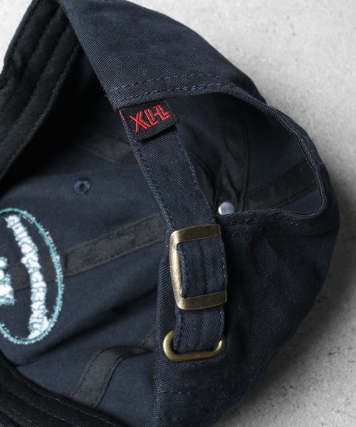 ZIP FIVE（ジップファイブ）の「NYCオーバルロゴ バックベルト付き コットン キャップ（キャップ・レディース・ブラック/アイボリー/ネイビー/ブラウン・FREE）」の10枚目の写真